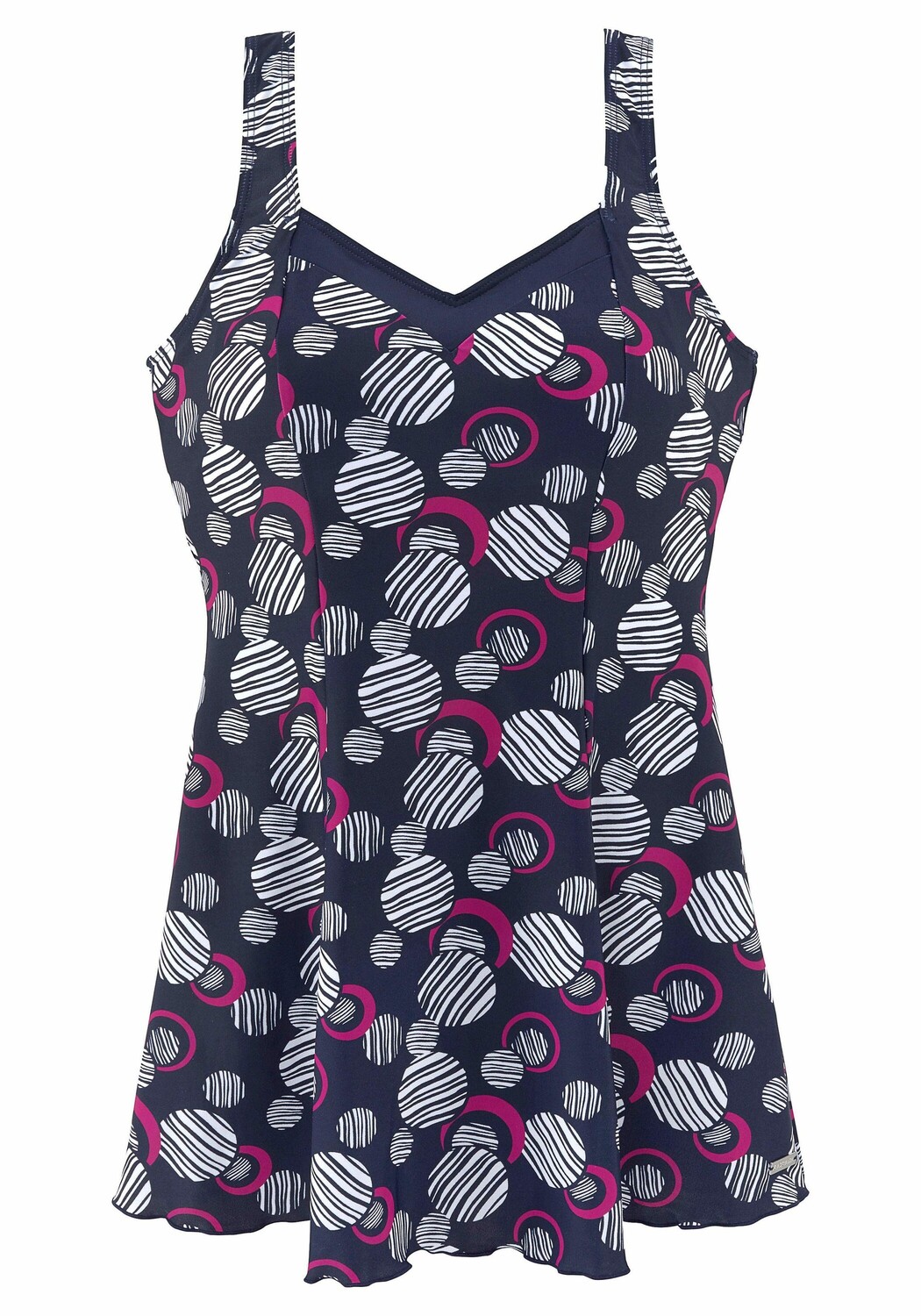 

Купальник LASCANA Badekleid, цвет marine bedruckt