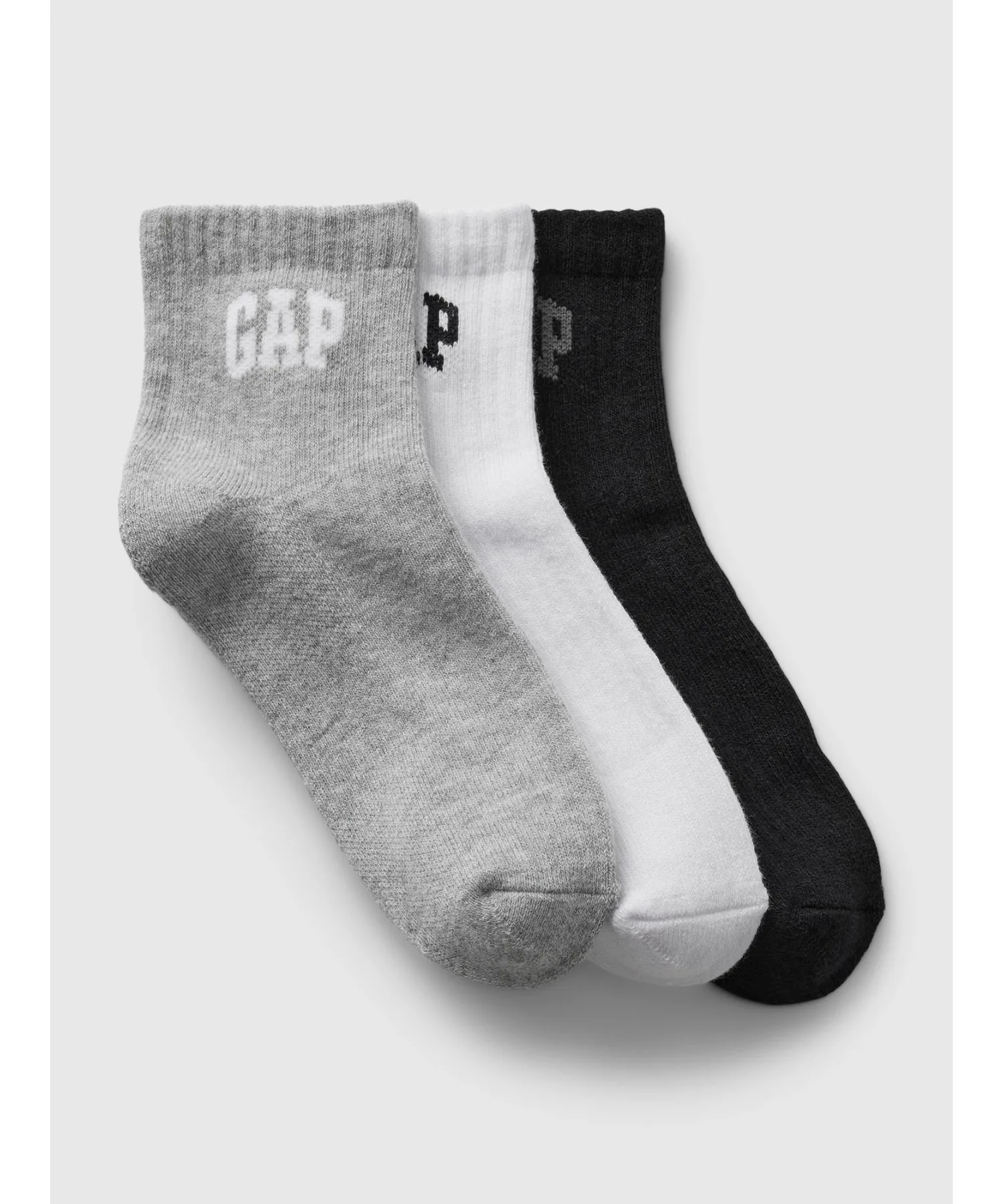 (K) Короткие носки средней длины (детские), комплект из 3 пар GAP, MULTI
