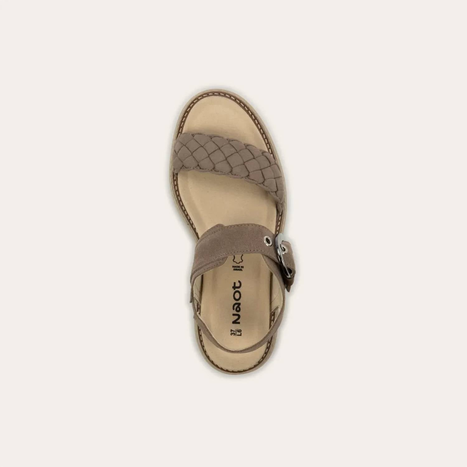 Женские сандалии Grove в миндальном замше NAOT, Almond Suede — фото 3