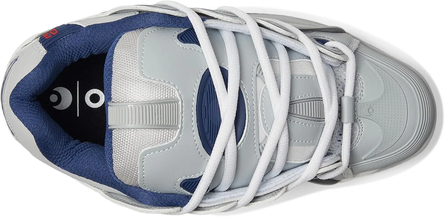 Кроссовки для скейтбординга Osiris D3 2001, Grey/Navy/White — фото 2