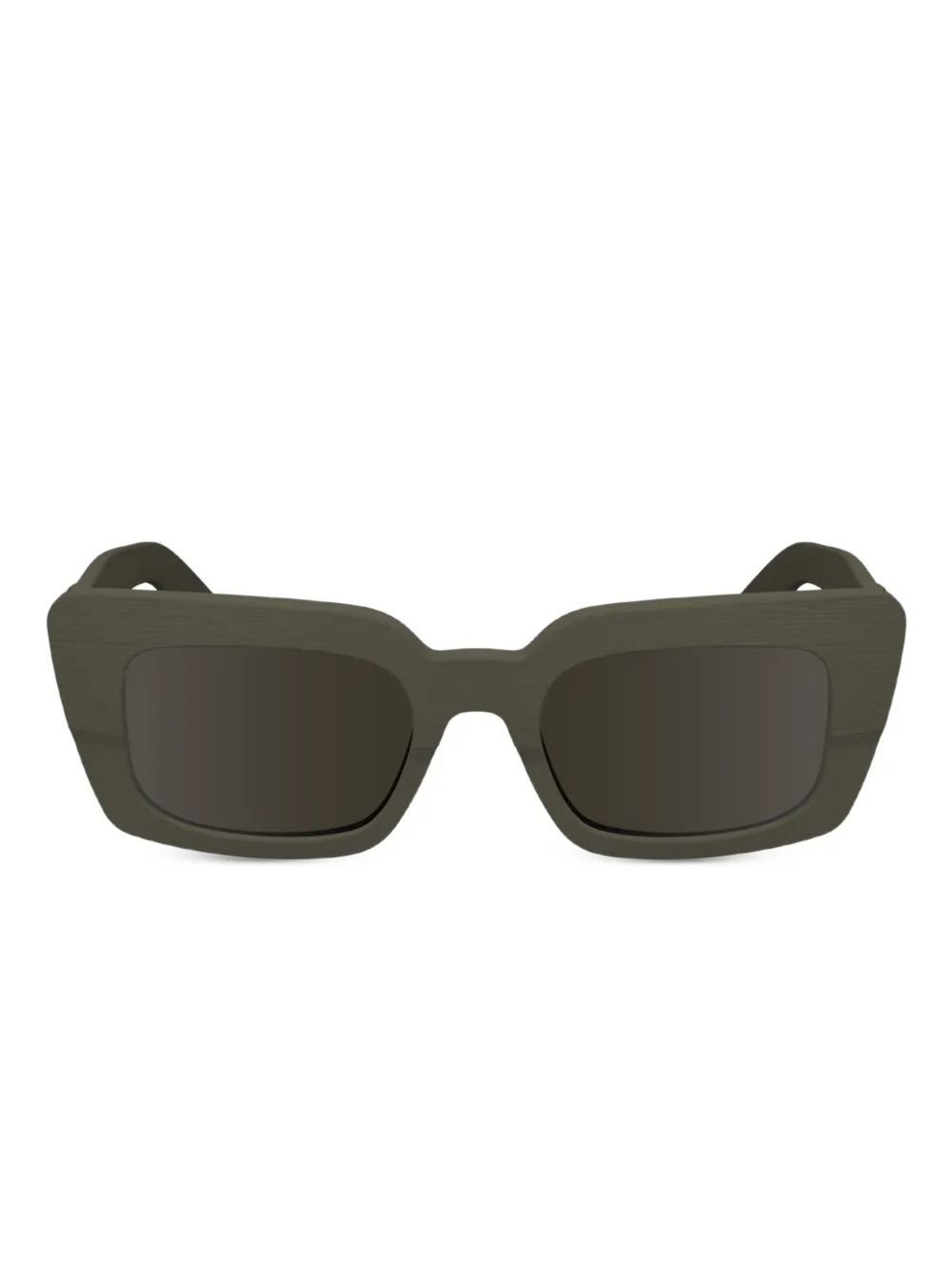 

Солнцезащитные очки в квадратной оправе Calvin Klein, коричневый