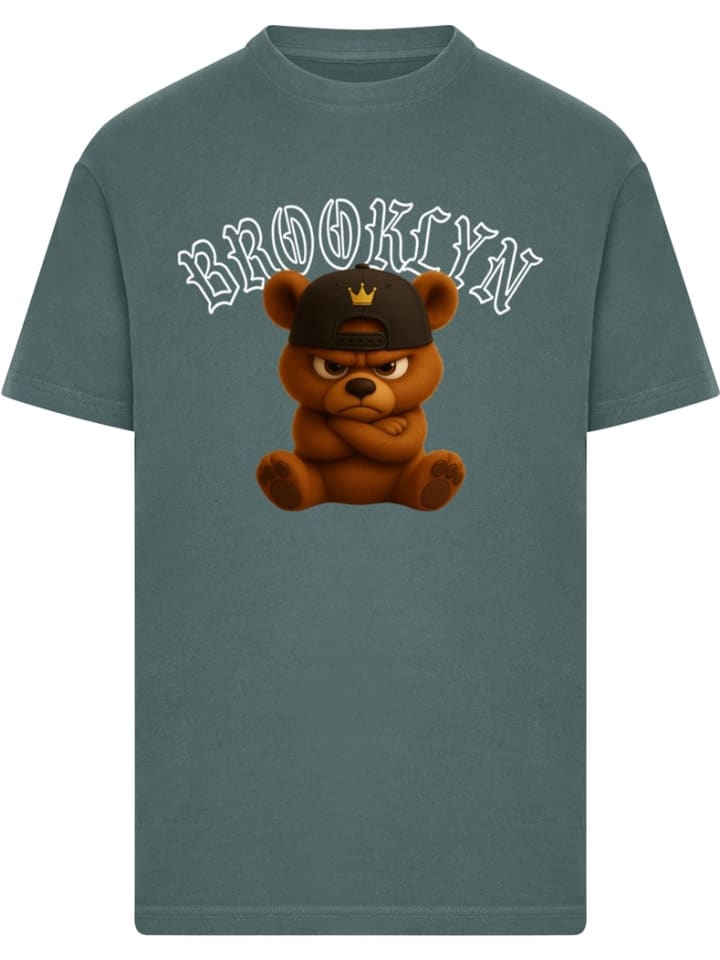 

Футболка Brooklyn Born Legend Tee зеленого цвета Mister Tee