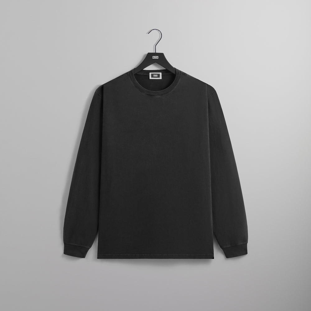 

Футболка Kith Long Sleeve Vintage Tee, черный
