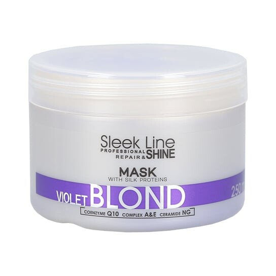

Маска для волос ФИОЛЕТОВЫЙ БЛОНД, 250 мл STAPIZ, SLEEK LINE