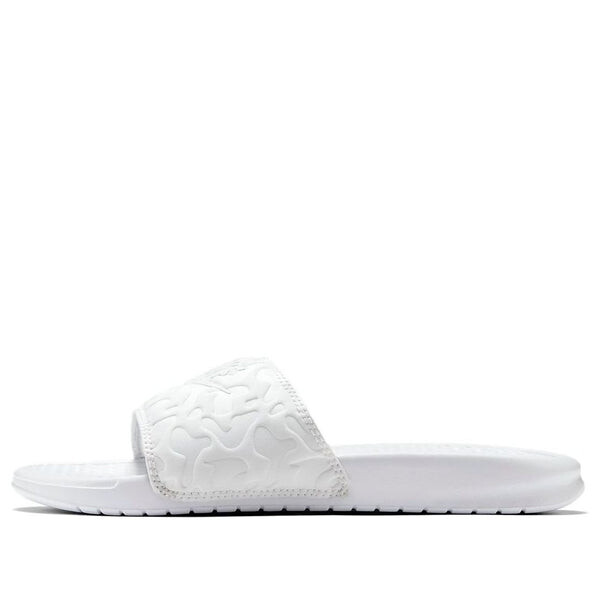 

Тапочки benassi jdi po qs white/camouflage Nike, белый