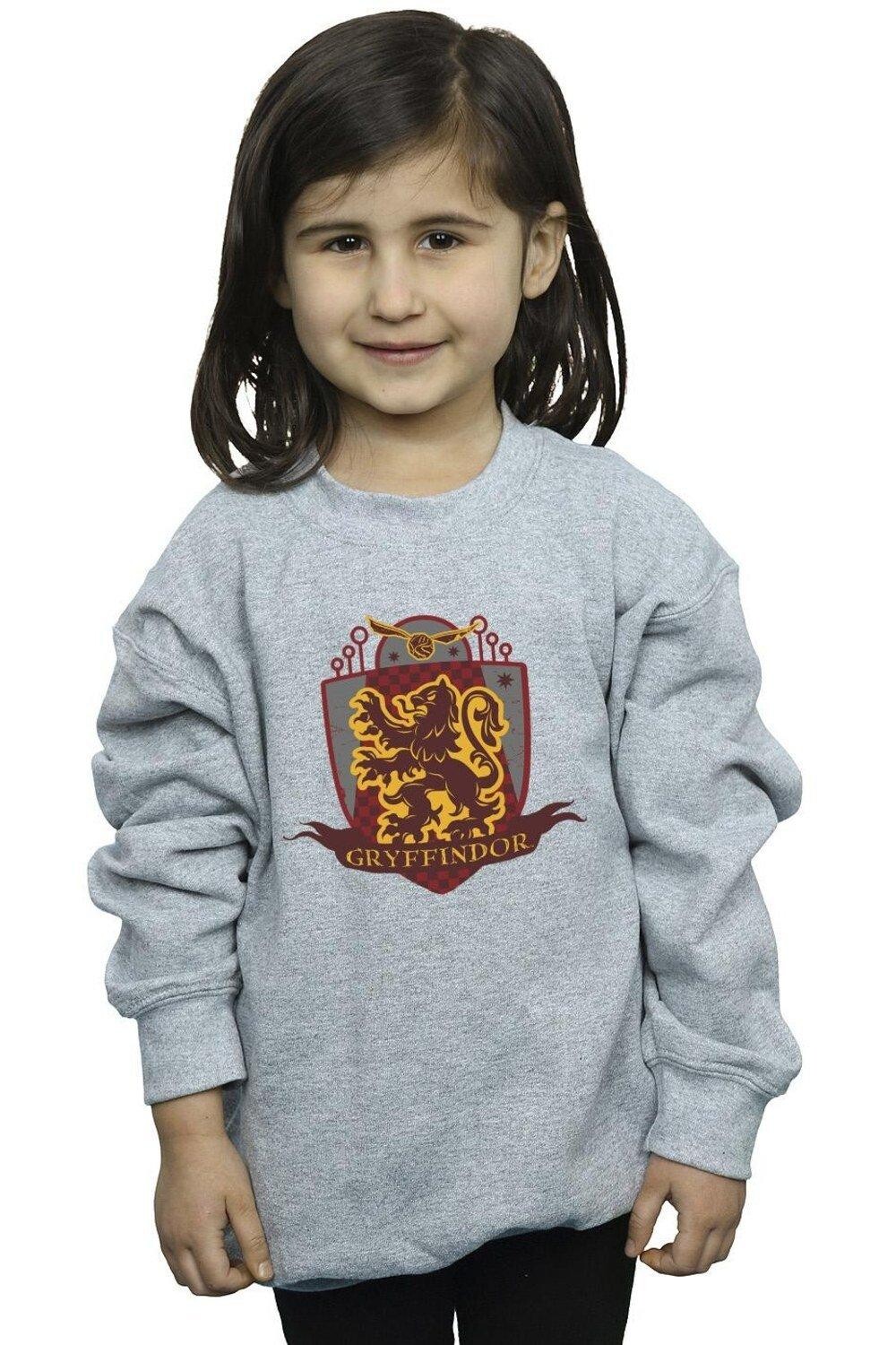 

Толстовка с нагрудным значком Гриффиндора Harry Potter, серый