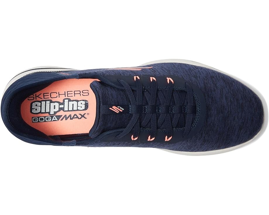 Кроссовки Skechers GO GOLF Go Golf Walk 5 Hands Free Slip-Ins, цвет Navy/Pink — фото 2