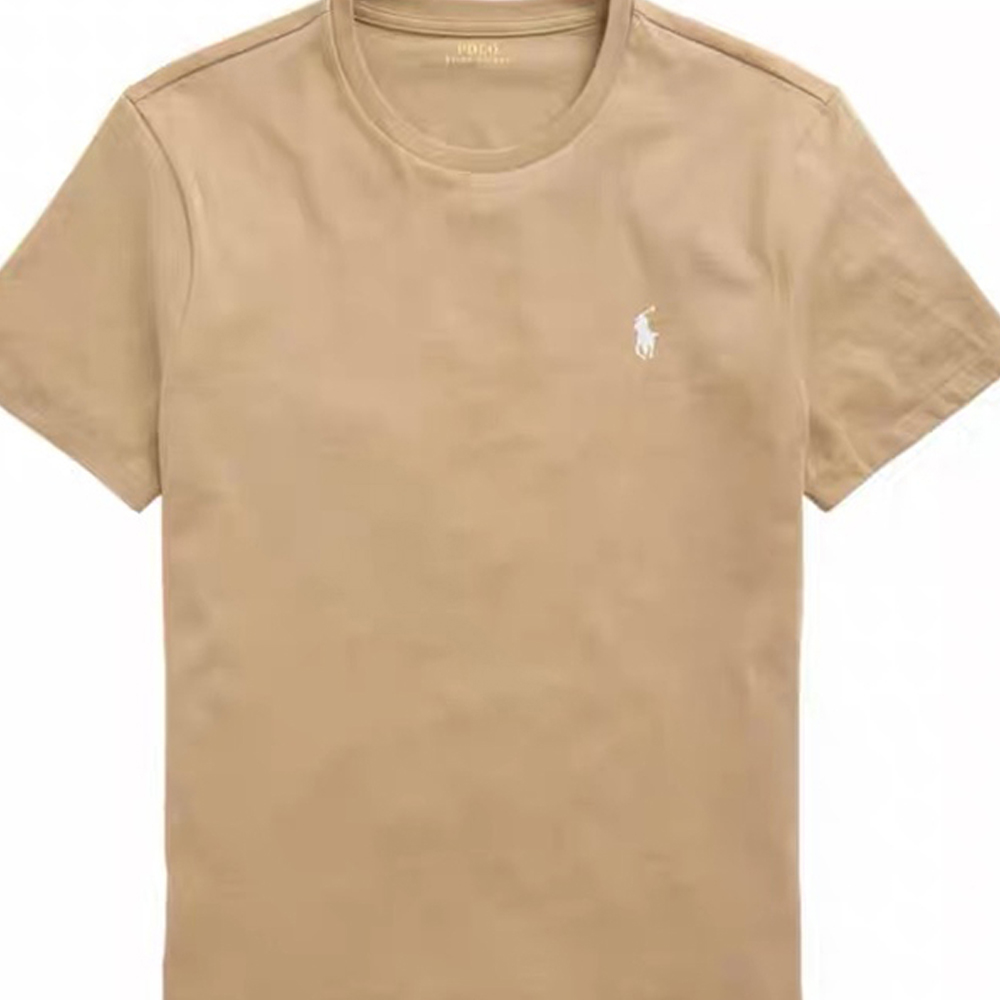 Футболка Polo Ralph Lauren Polo Pony, хаки — фото 4
