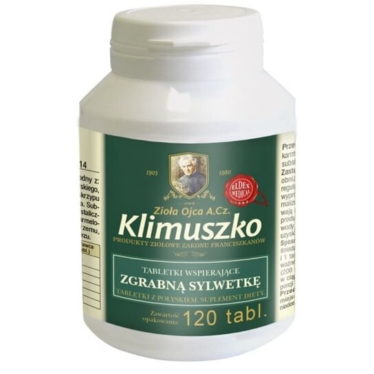 

Zioła Ojca Klimuszko, Таблетки для поддержания стройной фигуры, 120 таб.