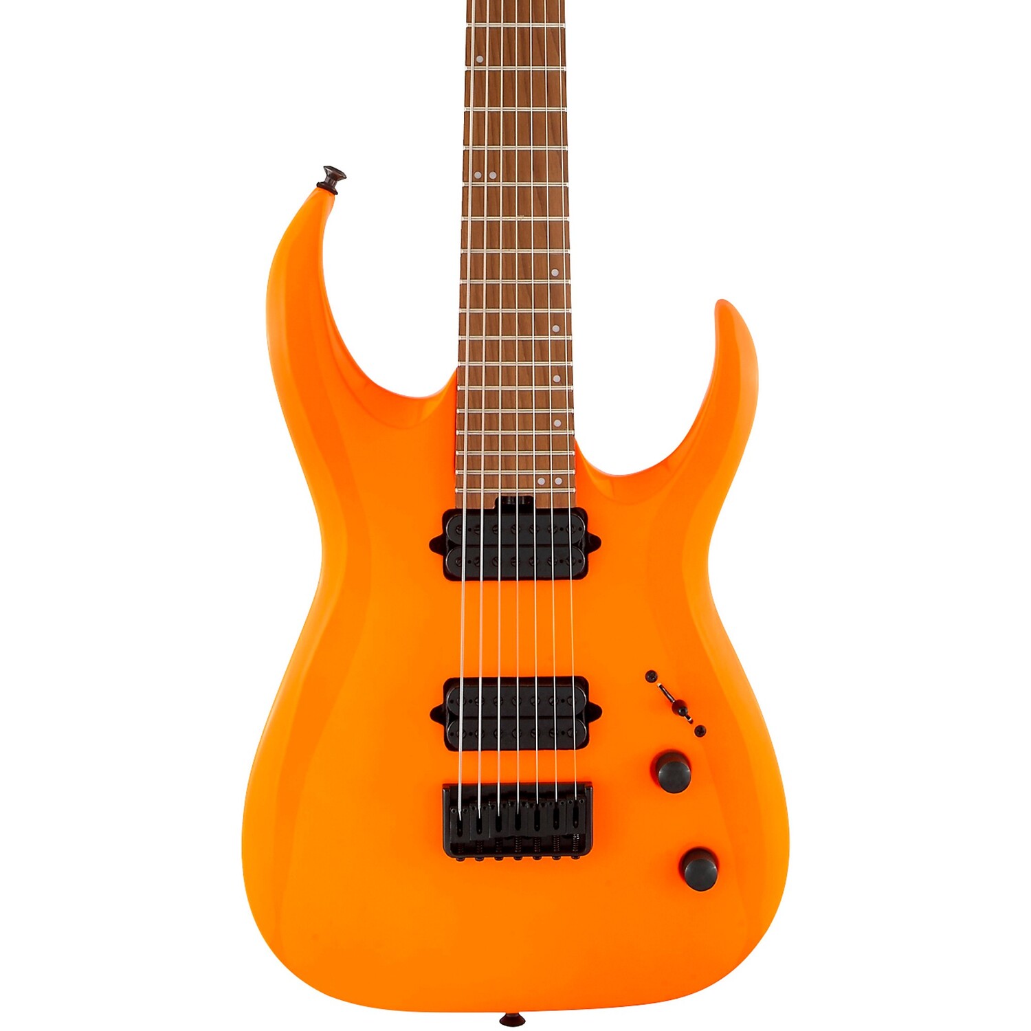 

Jackson Pro Series Misha Mansoor Juggernaut HT7FM 7-струнная электрогитара неоновый оранжевый