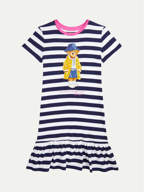 

Платье на каждый день обычный крой 313957382001 Polo Ralph Lauren, синий