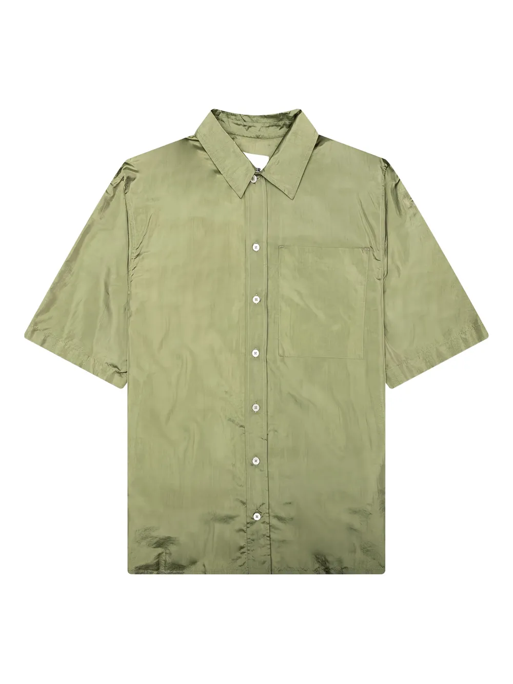 

Рубашка с накладными карманами JIL SANDER, зеленый