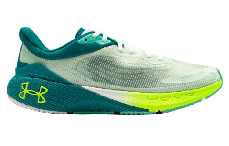 Кроссовки HOVR Machina 3 мужские низкие зеленые/белые Under Armour — фото 2