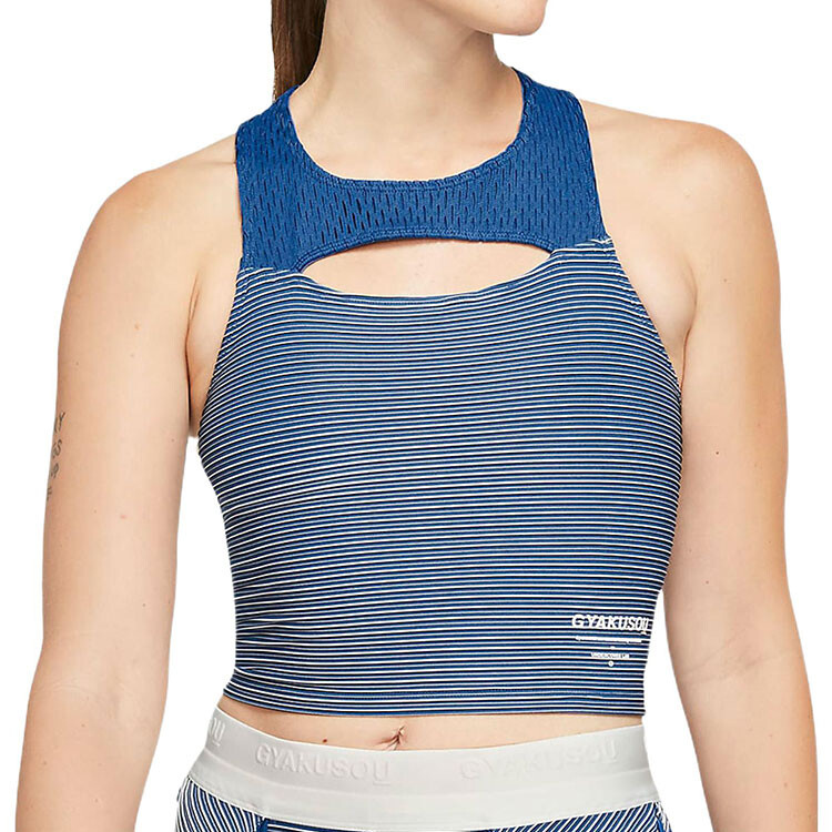 Женская майка Nike, цвет Blue — фото 4