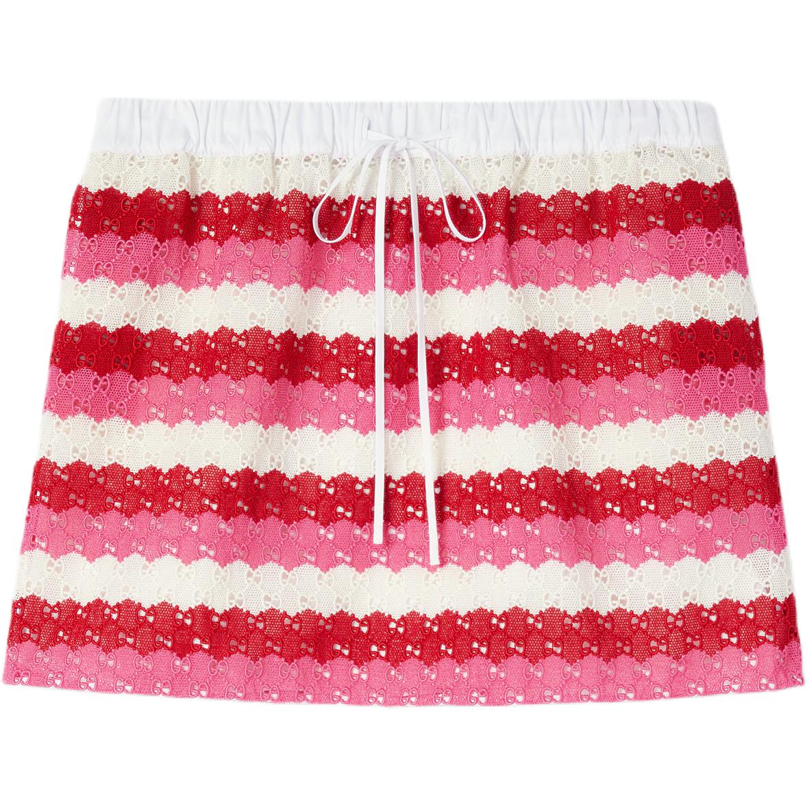 

GUCCI Юбка-мини Casual FW25 для женщин в розовом цвете