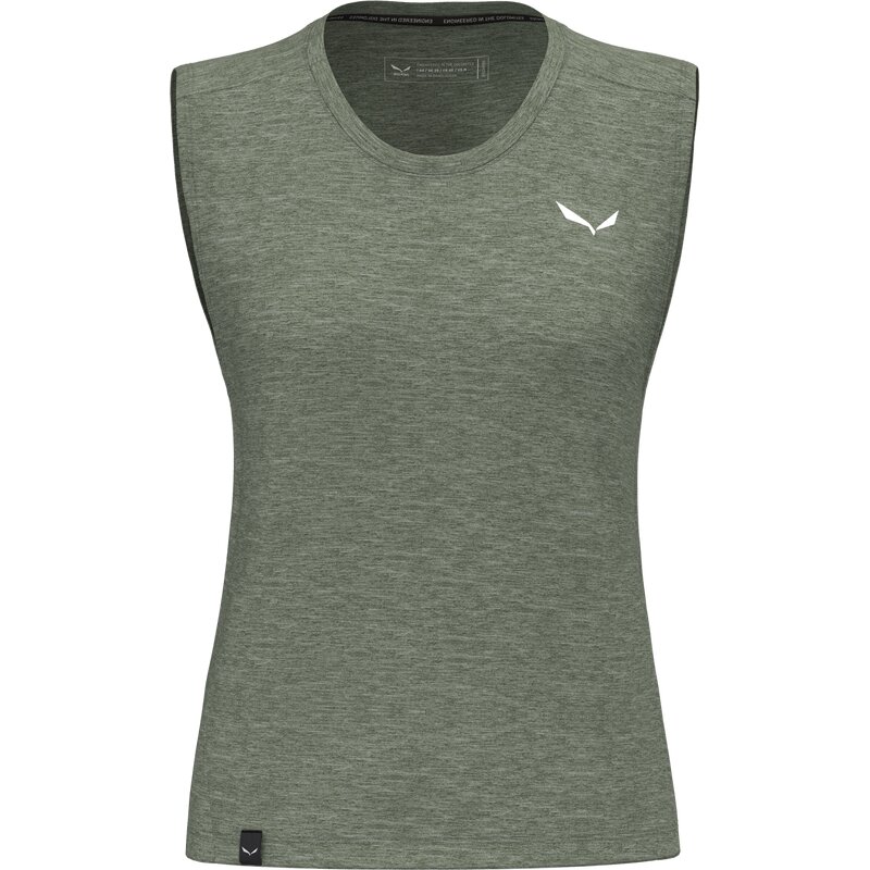 

Футболка с мини-логотипом орла на майке Salewa, цвет shadow