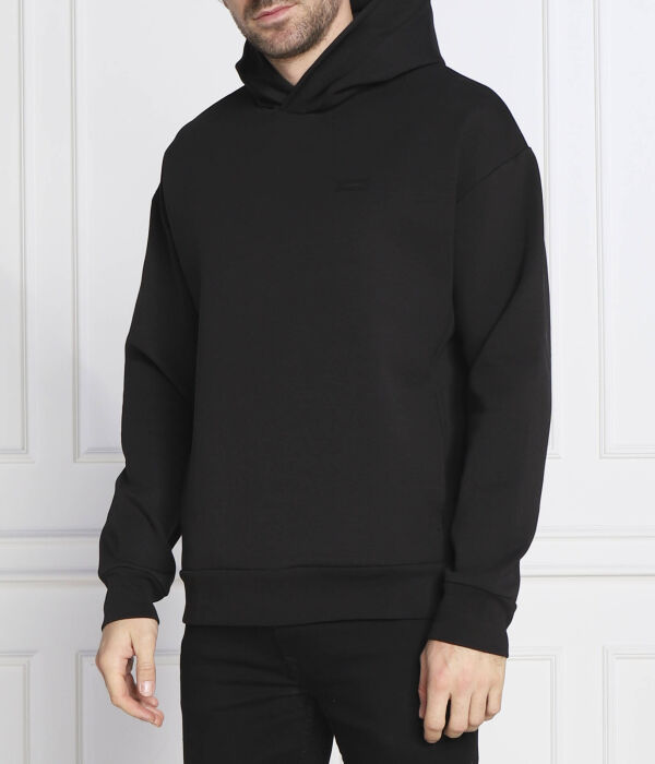 

Толстовка Calvin Klein с тиснением в рубчик, черный