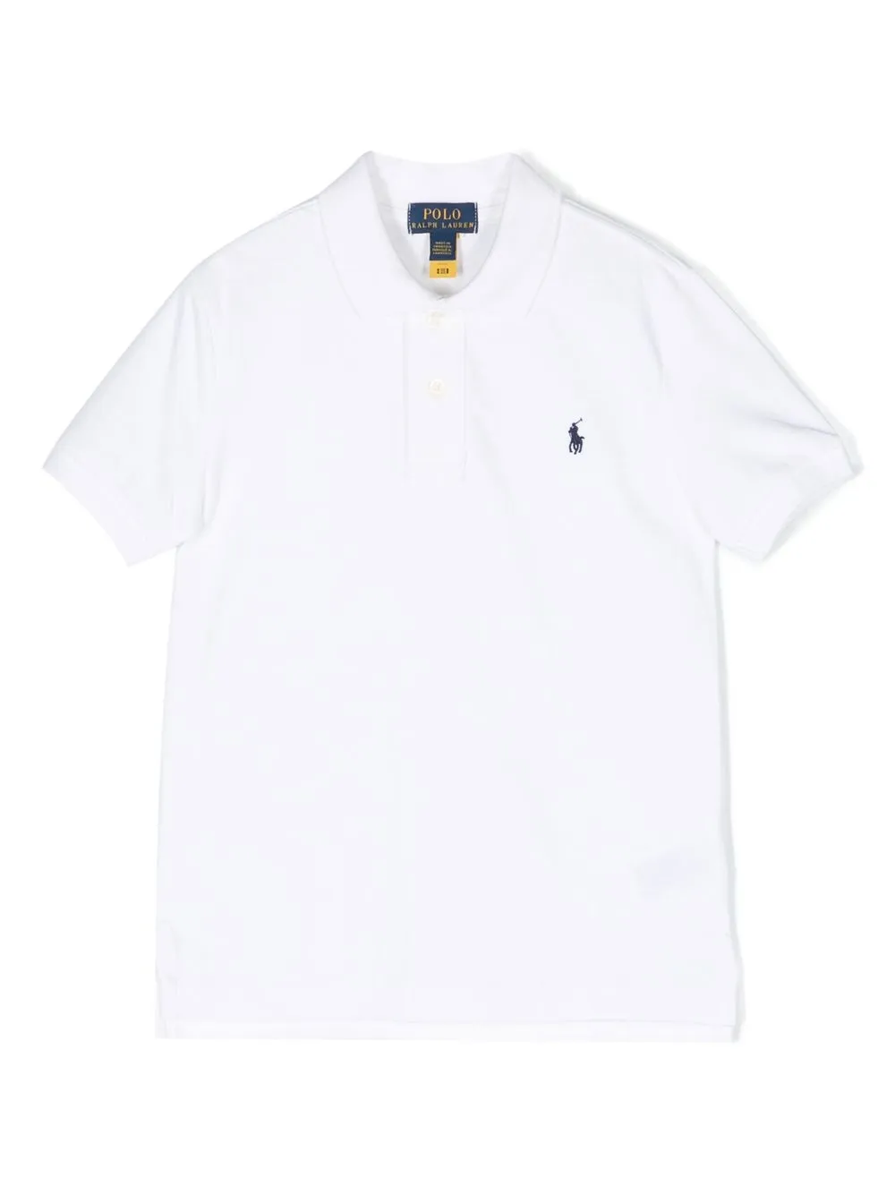 

Рубашка поло Polo Pony с короткими рукавами Polo Ralph Lauren Kids, белый