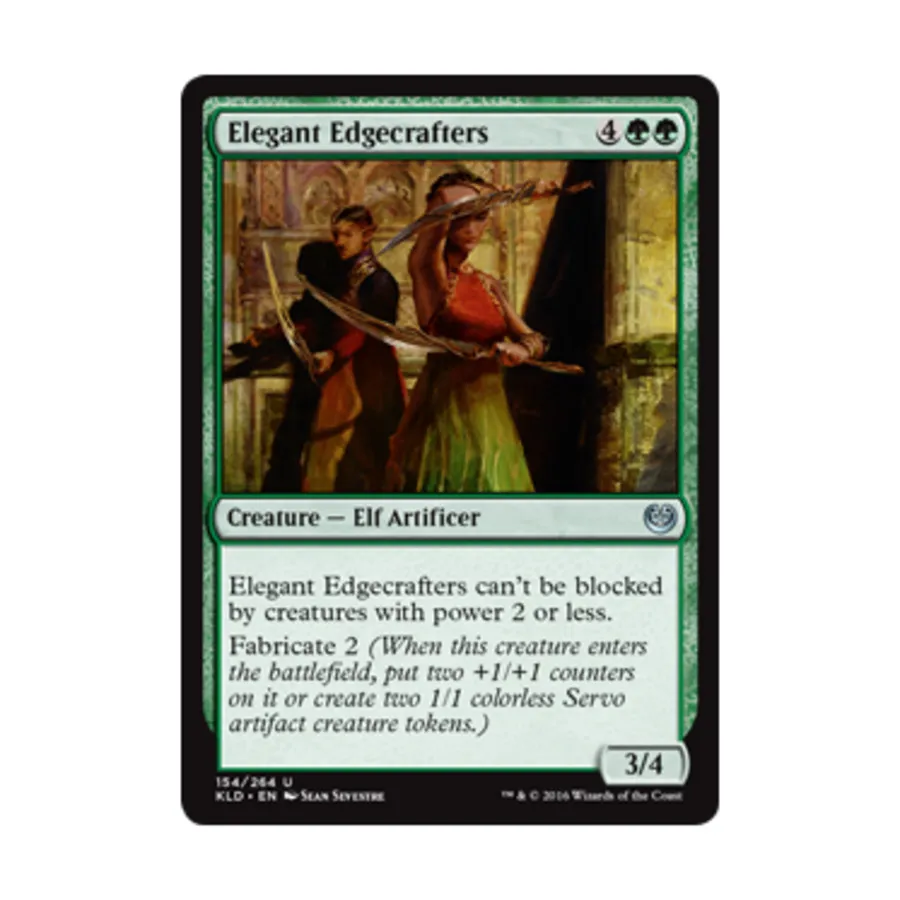 

CCG Elegant Edgecrafters (U) (фольга), MTG - Kaladesh