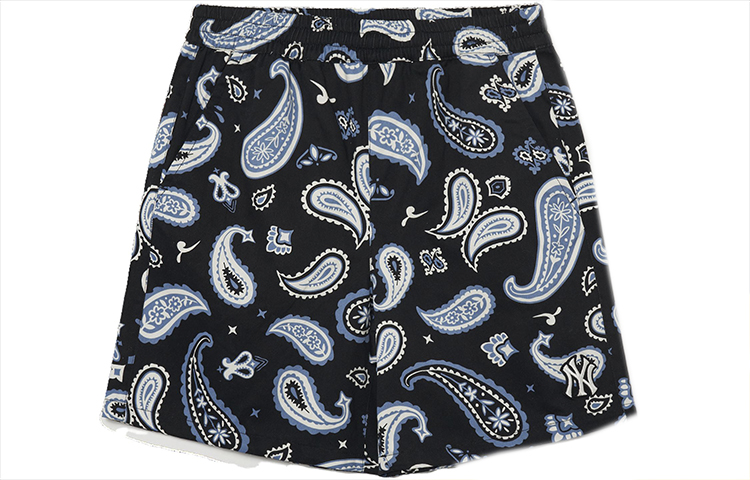 

MLB Повседневные шорты Paisley NEW YORK YANKEES женские black