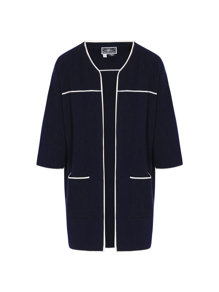 

Женский кардиган темно-синего цвета DreiMaster Maritim