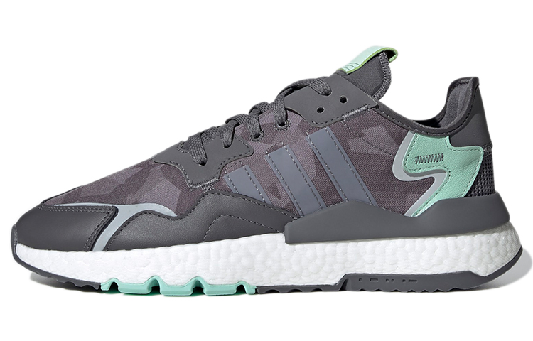 

Кроссовки Adidas Originals Originals Nite Jogger 'Gray Green White', Серый, Кроссовки Adidas Originals Originals Nite Jogger 'Gray Green White'