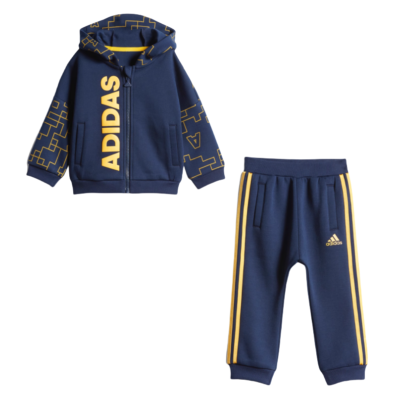 

Adidas Повседневная спортивная одежда синего цвета для младенцев и малышей