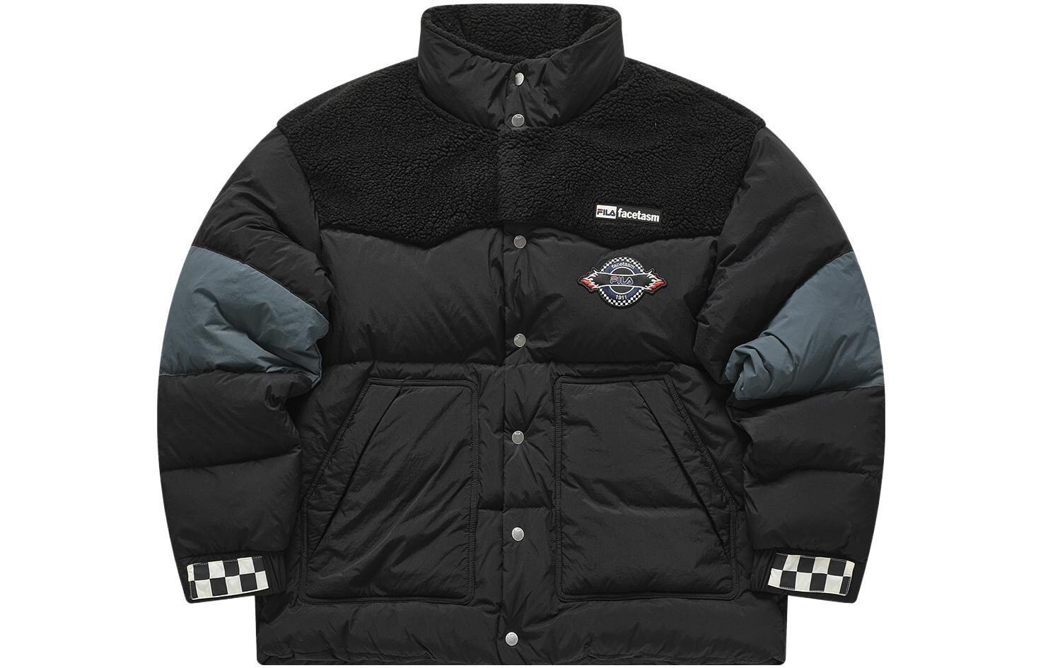 

Facetasm X Пуховик мужской элегантный черный Fila Fusion