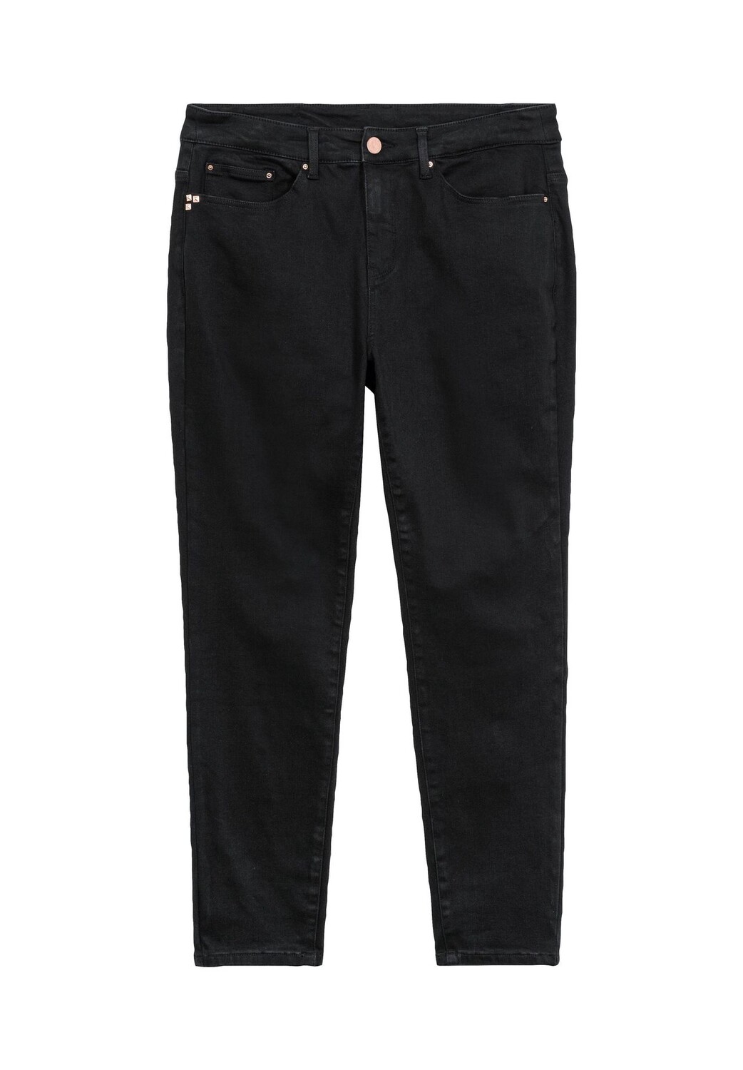 

Джинсы скинни стрейч скинни с бодиформирующим эффектом Sheego, цвет Black Denim