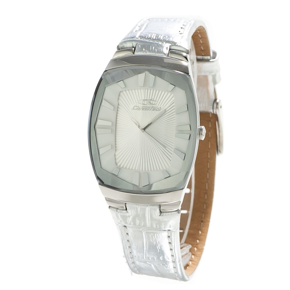 

Женские часы Chronotech Leather, серебряный