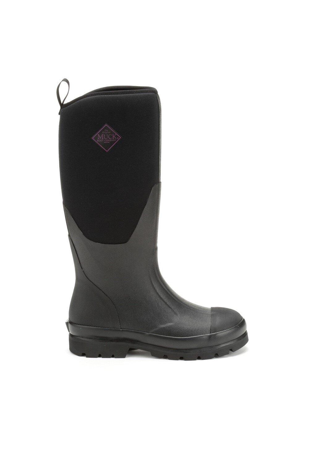 Женские резиновые сапоги Muck Boots высокие премиум-класса, черный — фото 4
