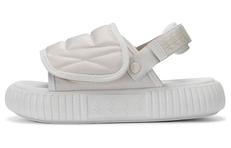 Сандалии-шлепанцы Kappa унисекс, Moon gray / Angolan white - 133