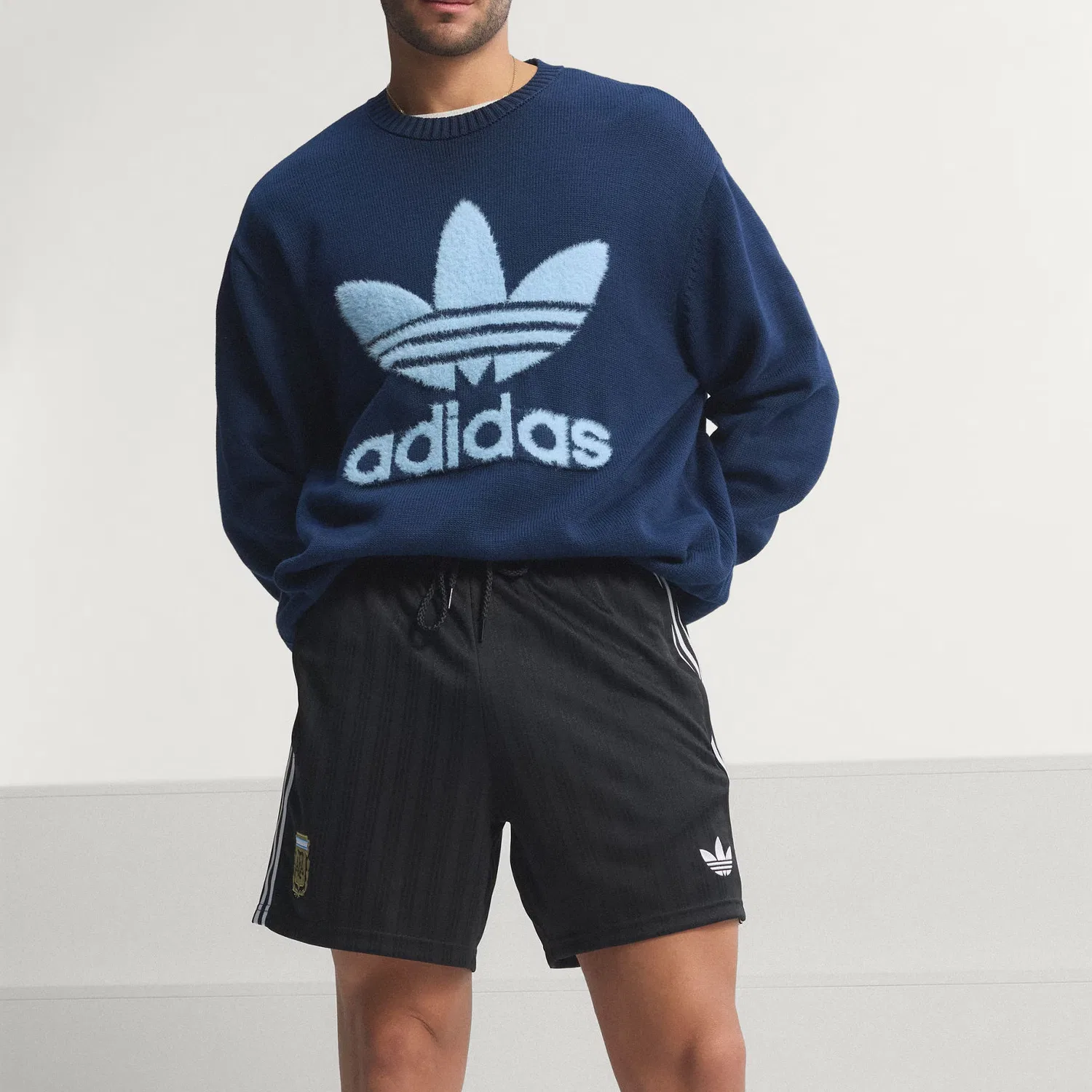 Шорты мужские Casual Adidas Originals, Black — фото 4
