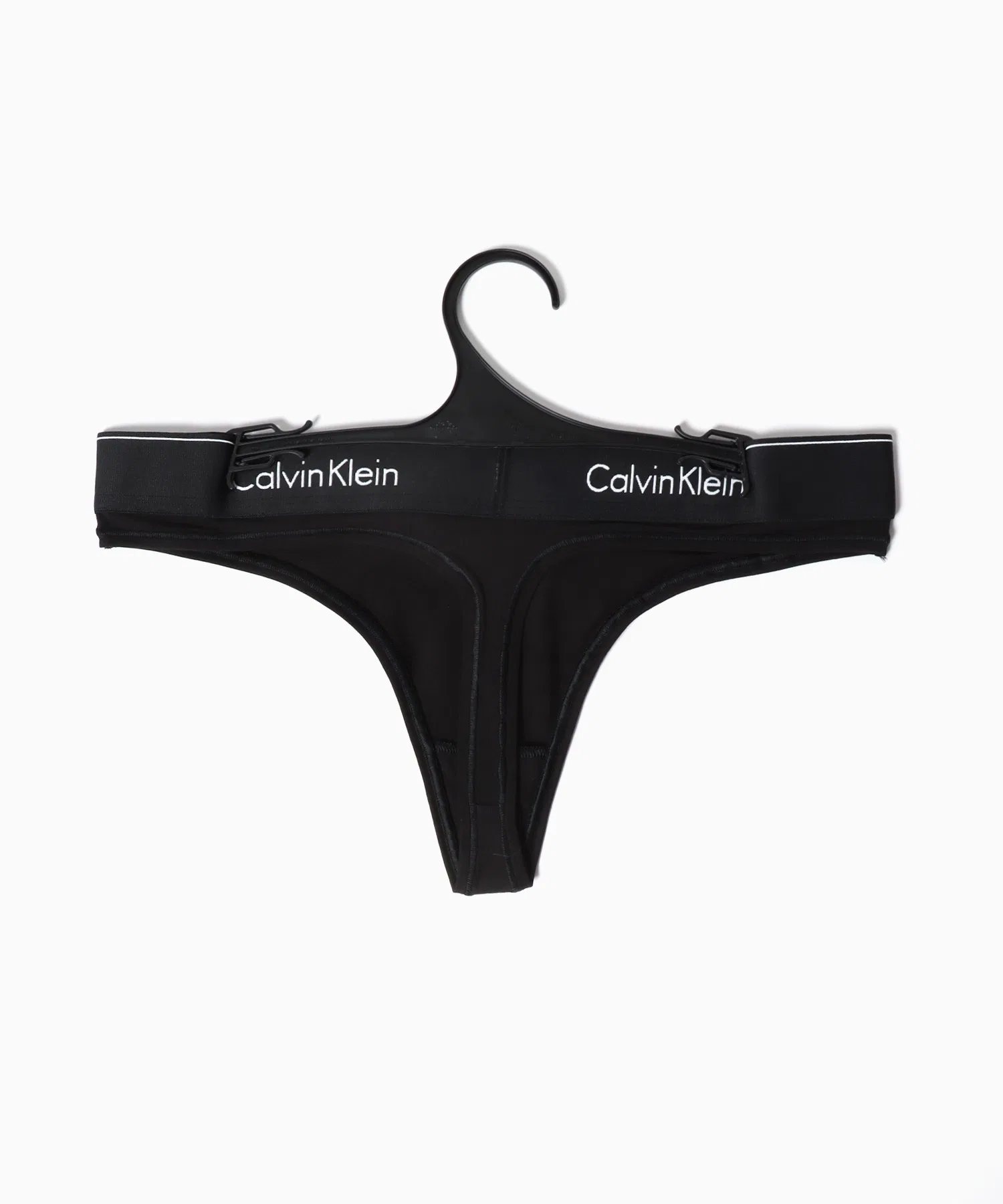 Шорты-стринги Calvin Klein с логотипом на поясе — фото 3