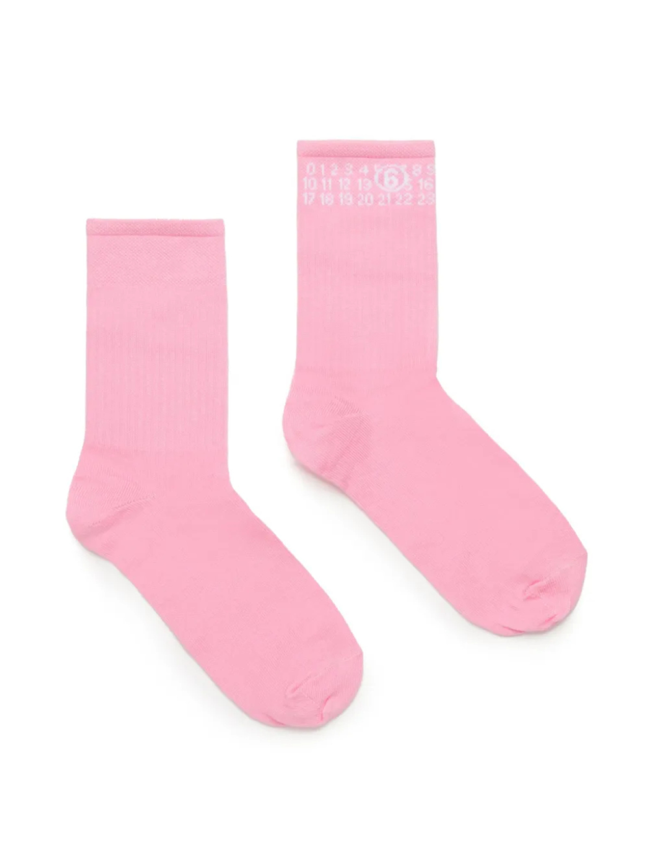 

Носки с логотипом MM6 Maison Margiela Kids, розовый