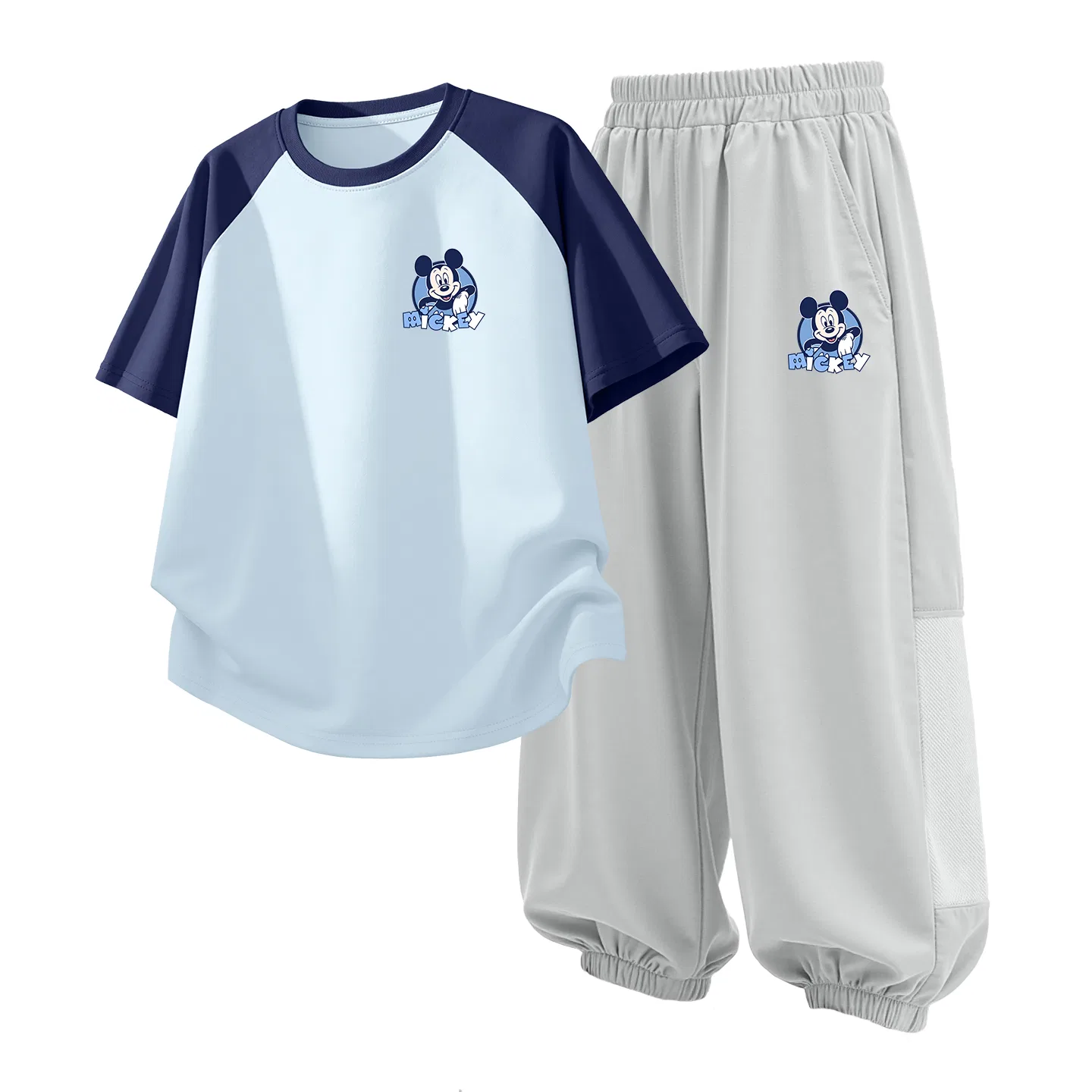 Детский спортивный костюм Casual Sportswear 2 Piece Set Disney, Di Breaking Wall K Sunny Blue+Di Breaking Wall K Misty Mountain Gray