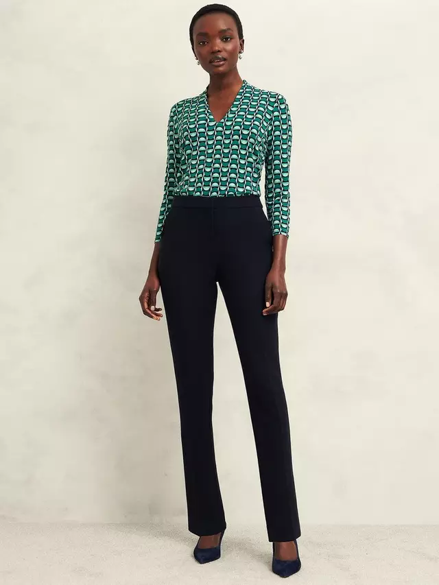 

Топ Hobbs Aimee Abstract, цвет agate green