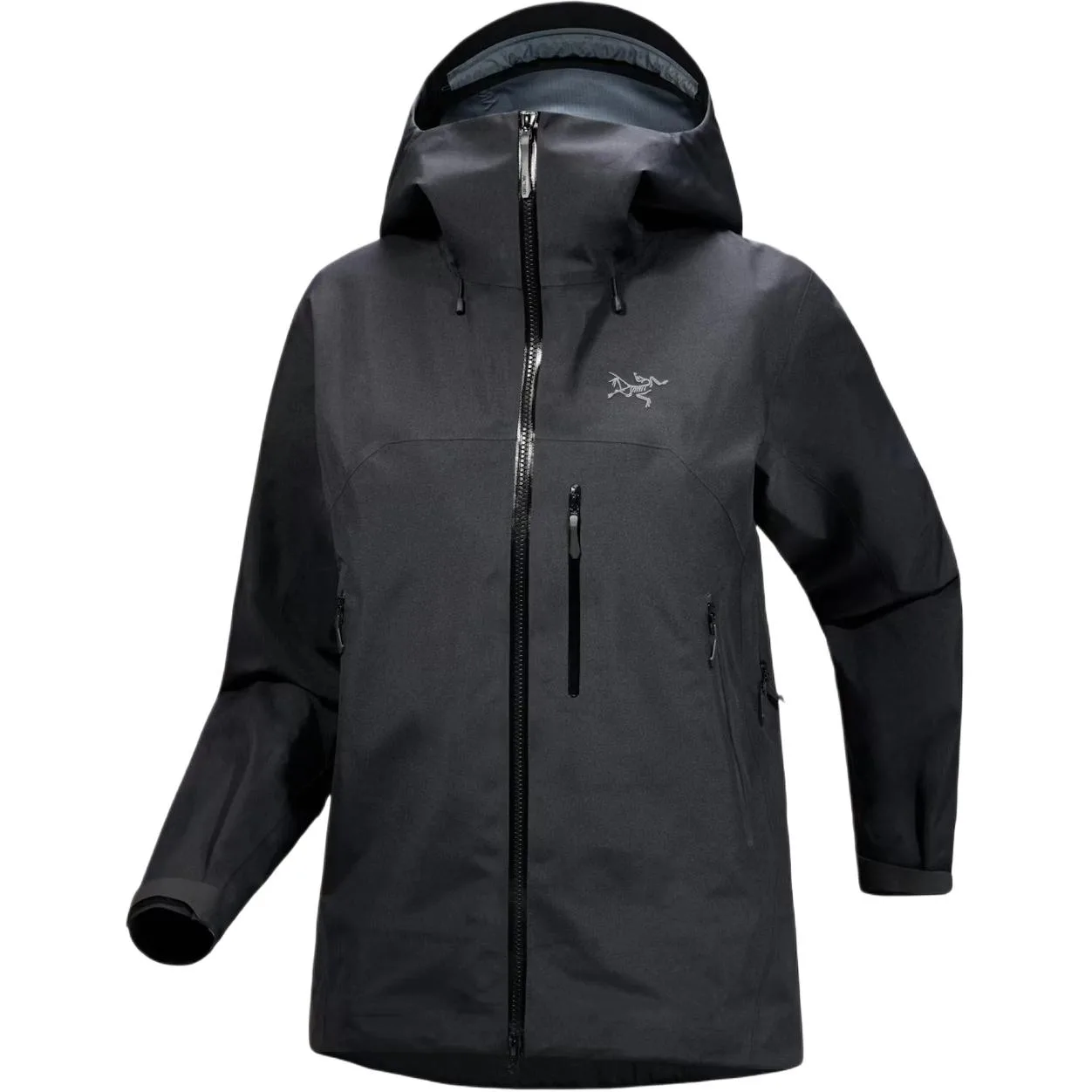 Ветровка Arc'teryx BETA SV женская непромокаемая и ветрозащитная, черный