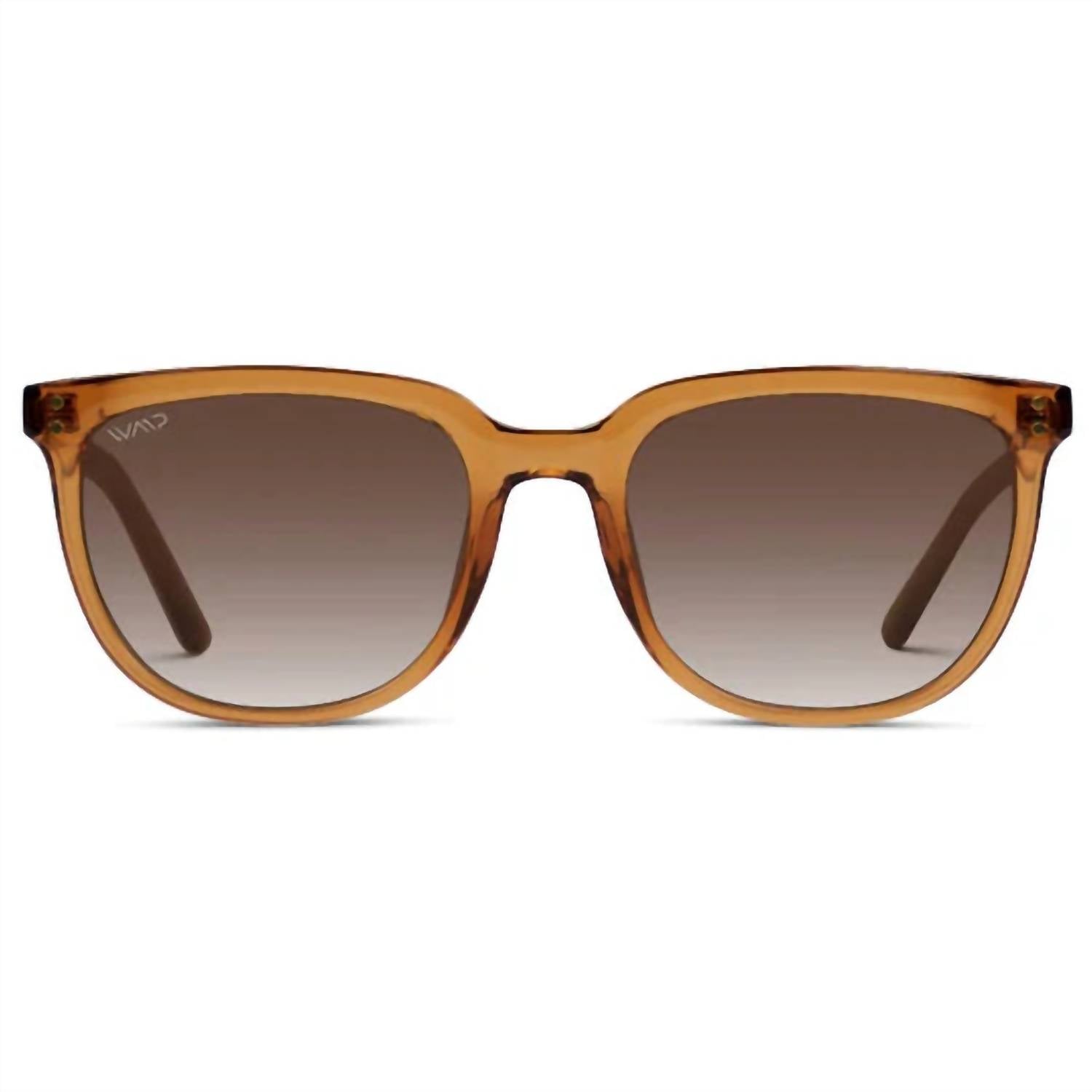 

Мужские солнцезащитные очки Abner в кристально-коричневом цвете WMP Eyewear