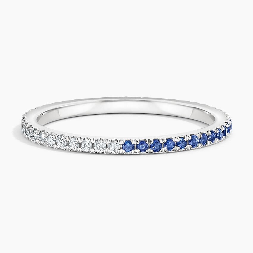 

Кольцо Ballad Sapphire and Diamond Eternity Brilliant Earth