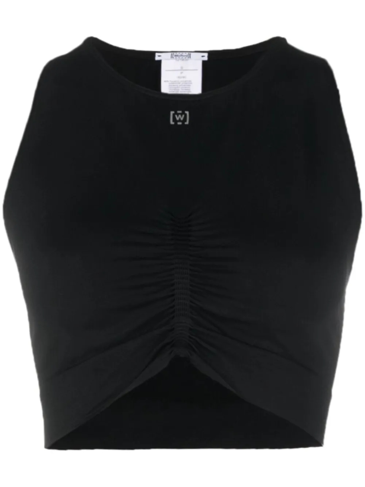 

Wolford спортивный топ со сборками, черный