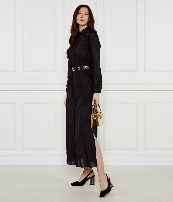 Туфли из кожи с каблуком-блоком из плексигласа толщиной 225 мм Kurt Geiger, черный — фото 2
