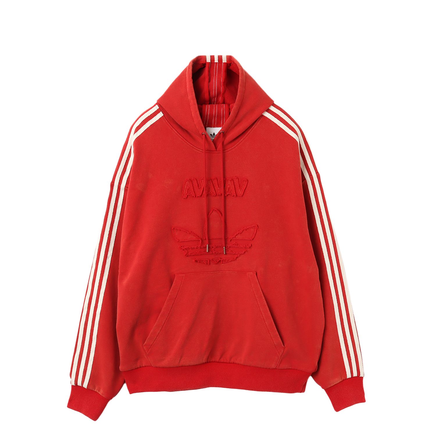 Худи Adidas X Avavav с приспущенными плечами Adidas Originals, красный