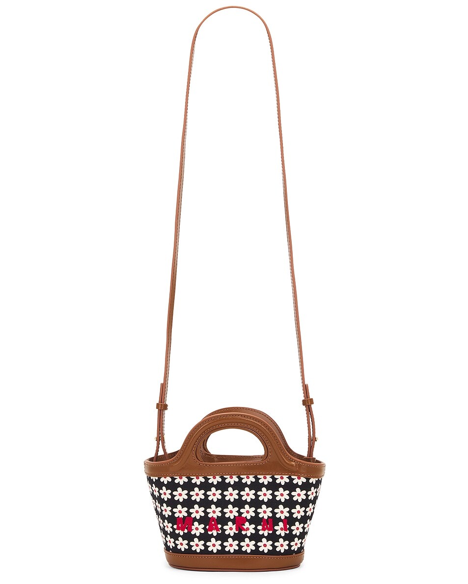 

Микросумка Tropicalia Marni, красный/белый/черный