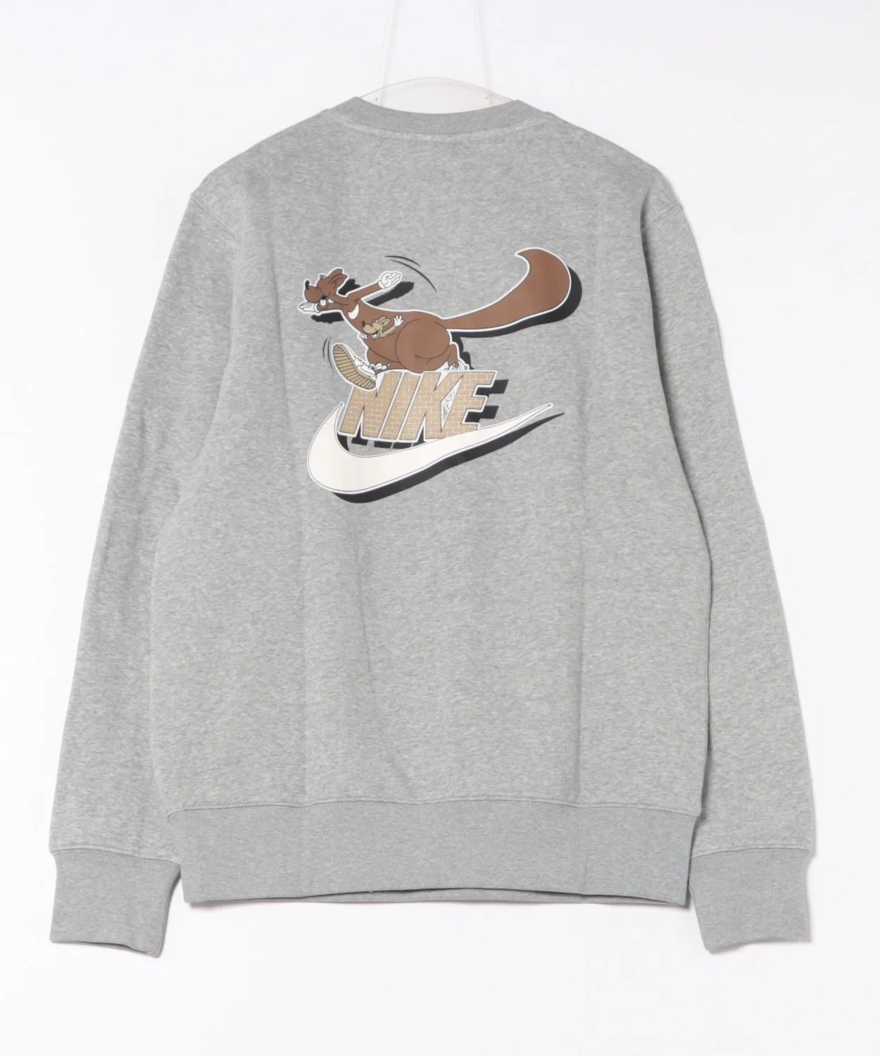 Свитшот Nike Club Crew с логотипом, чёрный — фото 3