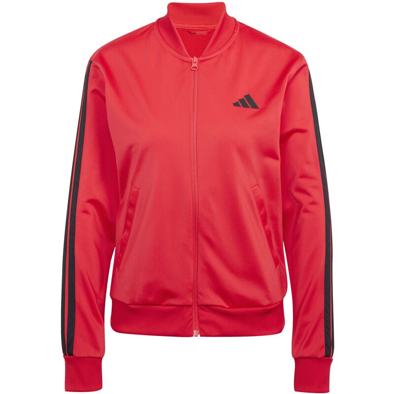 Спортивный костюм Essentials с тремя полосками Adidas, цвет purrub — фото 2