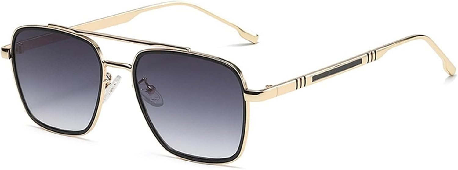 

Модные ретро-солнцезащитные очки в квадратной оправе для мужчин и женщин, для активного отдыха, уличной фотосъемки и декоративных целей (Цвет: G, Размер: 1) MTZJH, One Color