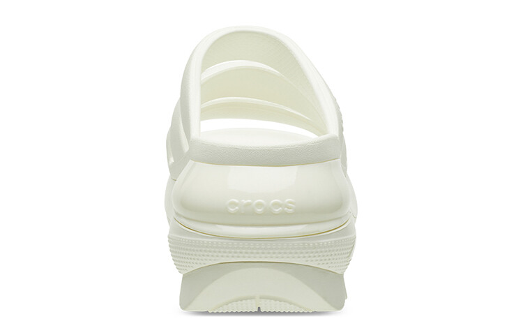 Шлепанцы женские мелового цвета Crocs, цвет Ivory White — фото 3