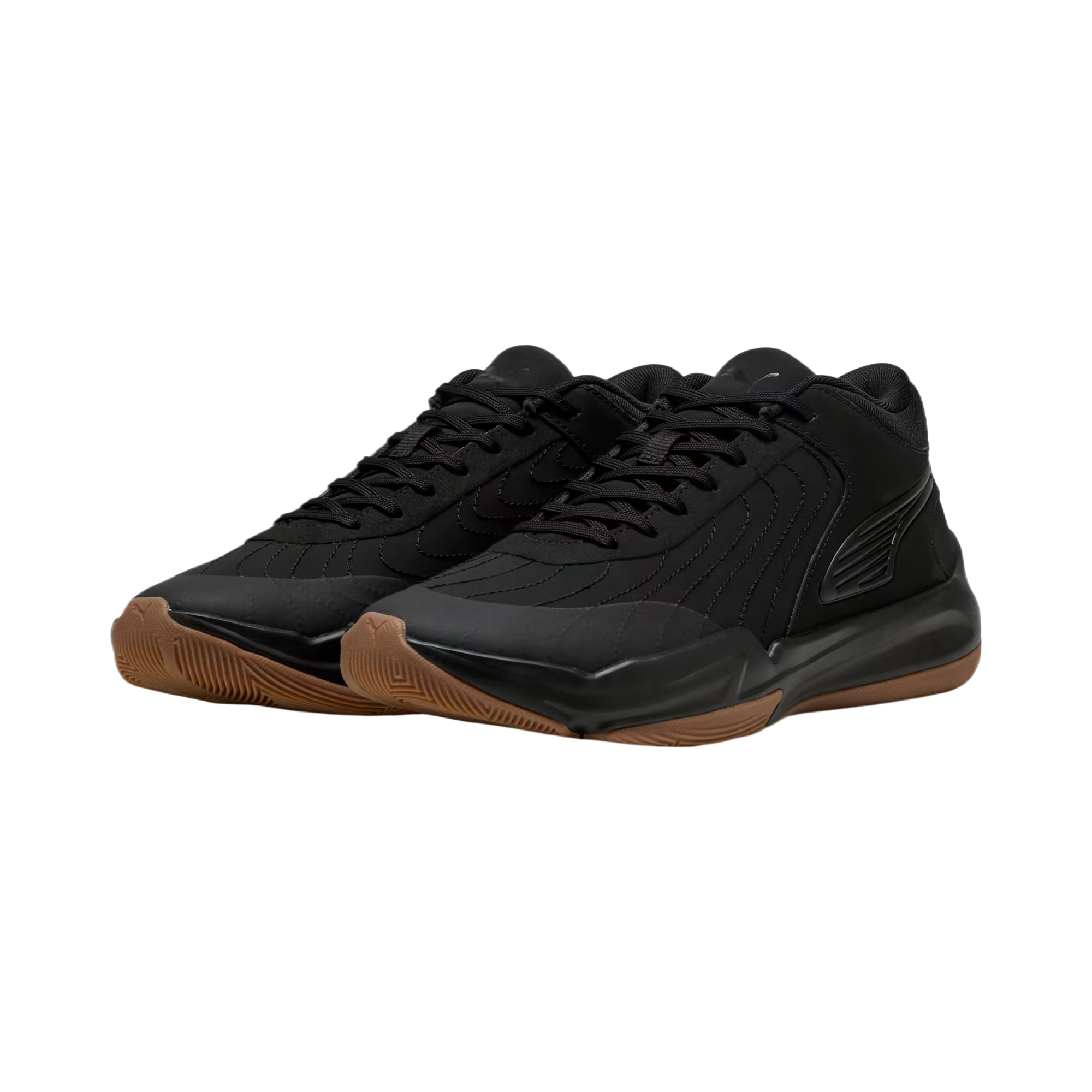 Кроссовки для баскетбола Court Pro Unisex PUMA, черный — фото 4
