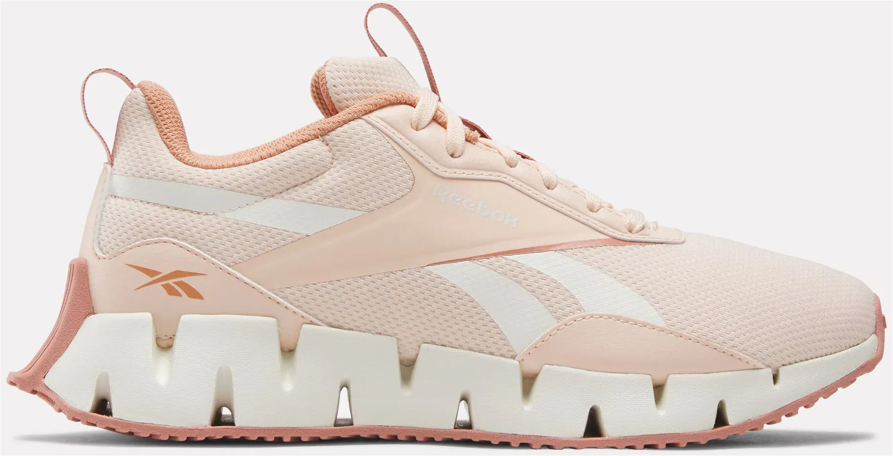 

Кроссовки Reebok "ZIG DYNAMICA STR", цвет Washed Clay/Pink Clay/Chalk